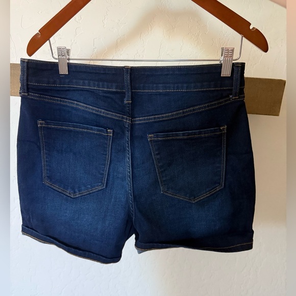 Nine West|Women’s dark blue Denim high waisted Jean Shorts,button fly•••size 10 - Picture 5 of 12